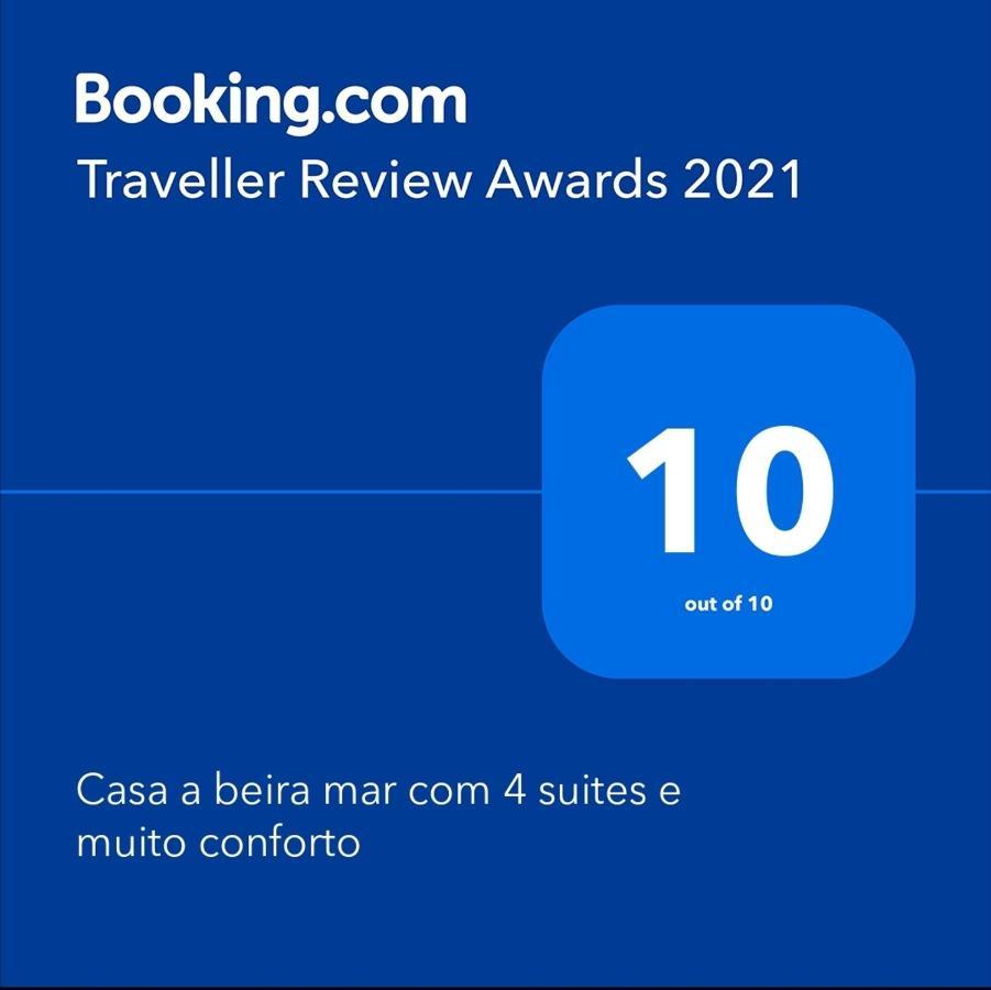Casa A Beira Mar Com 4 Suites E Muito Conforto Pôrto das Galinhas Buitenkant foto
